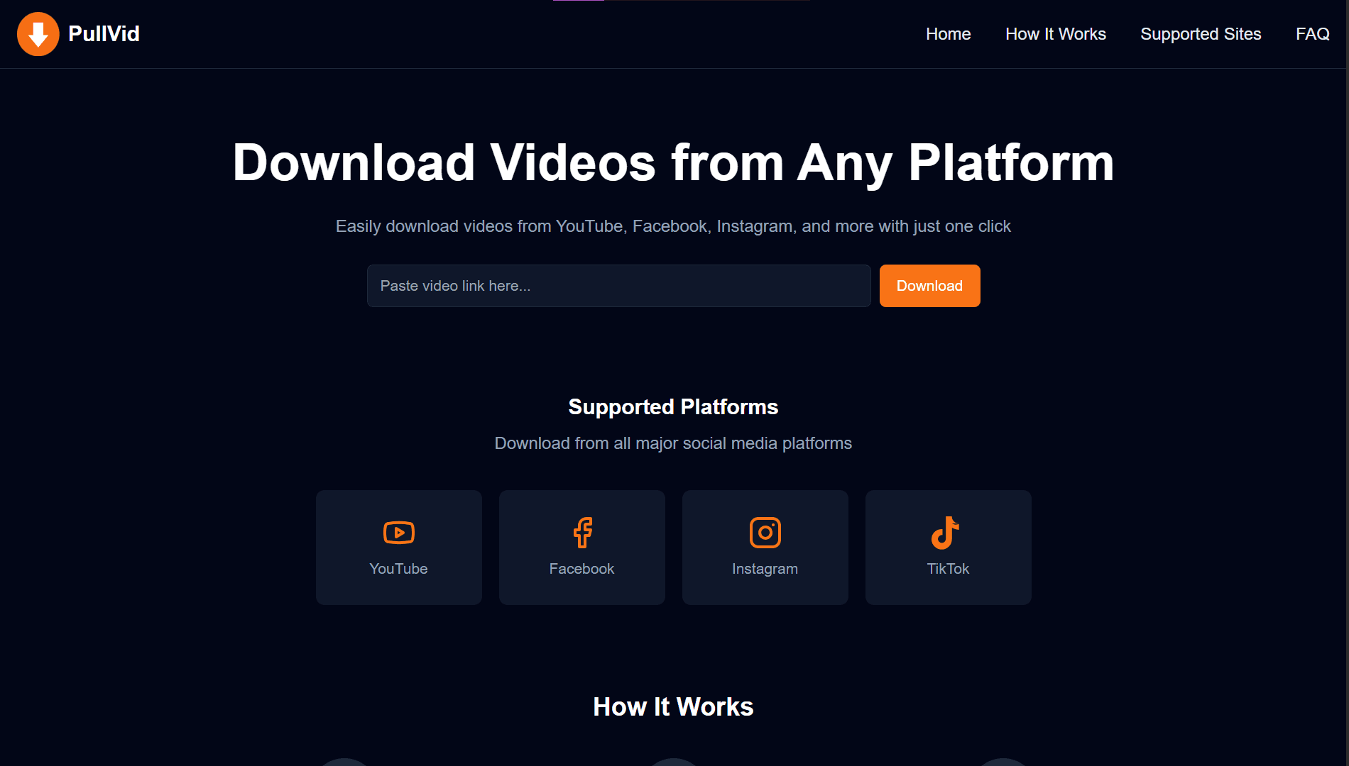 Project PullVid App